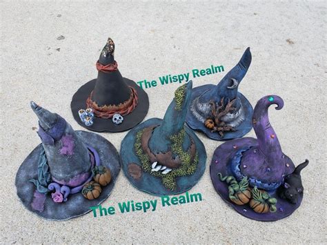Fired clay witch hat